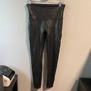 Spanx Faux Leather Leggings